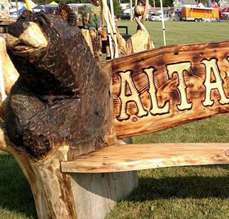 Kerr Chainsaw Carving at the Altamont Fair